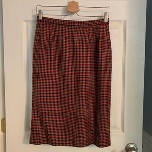 Vintage Pendleton petite skirt